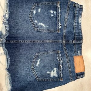 Zara Indigo Denim Skirt
